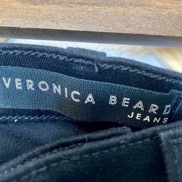 Veronica Beard Carolyn 10" Baby Boot Jeans Raven Black Size 25 - Picture 12 of 16